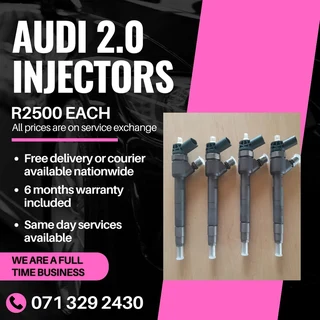Audi 2.0 Injectors With Warranty
