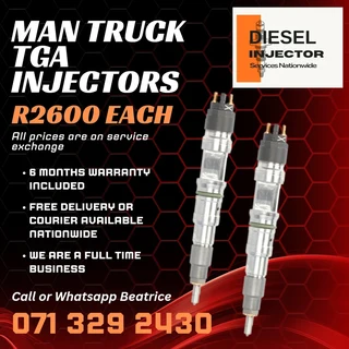 Man Truck Tga Diesel Injectors For Sale With Warranty