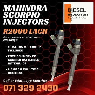 Mahindra Scorpio Diesel Injectors For Sale With Warranty
