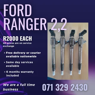 Ford Ranger 2.2 Diesel Injectors For Sale With Warranty