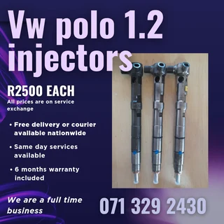 Vw Polo 1.2 Diesel Injectors For Sale With Warranty