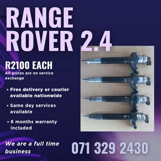 Range Rover 2.4 Diesel Injectors For Sale With Warranty
