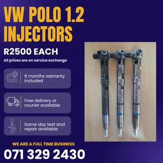 Vw Polo 1.2 Diesel Injectors For Sale With Warranty On