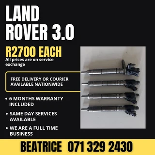 Land Rover 3.0 Diesel Injectors For Sale With Warranty
