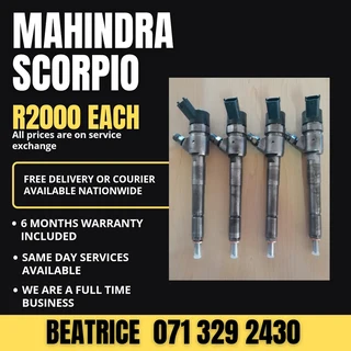 Mahindra Scorpio Diesel Injectors For Sale With Warranty On