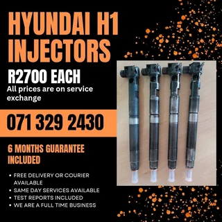 Hyundai H1 Injectors For Sale With Warranty