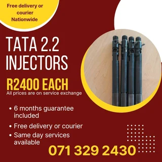 Tata 2.2 Injectors For Sale With Warranty On