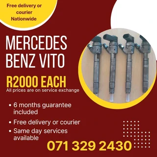 Mercedes Benz Vito Diesel Injectors For Sale With Warranty
