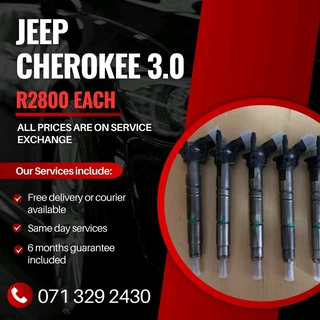 Jeep Cherokee 3.0 Diesel Injectors For Sale With Warranty