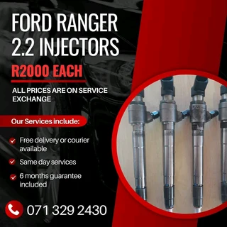 Ford Ranger 2.2 Diesel Injectors For Sale With Warranty