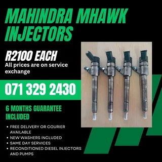 Mahindra Mhawk Diesel Injectors For Sale With Warranty