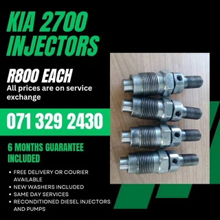Kia 2700 Injectors For Sale With Warranty
