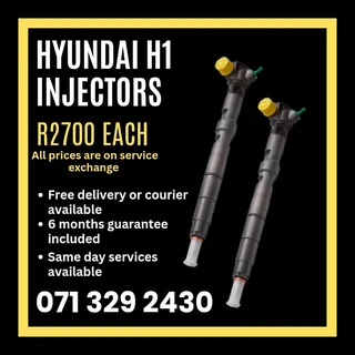 Hyundai H1 Injectors For Sale With Warranty On