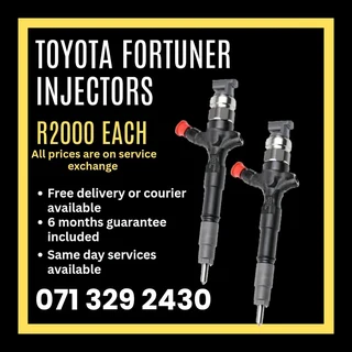 Toyota Fortuner Diesel Injectors For Sale With Warranty