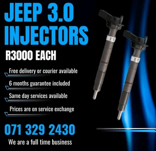Jeep 3.0 Injectors For Sale With Warranty