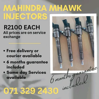 Mahindra Mhawk Diesel Injectors For Sale With Warranty On