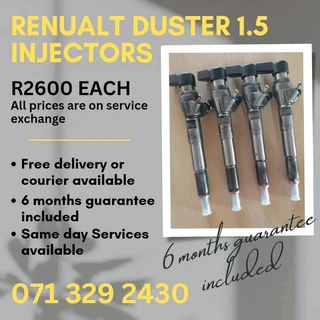 Renualt Duster 1.5 Diesel Injectors For Sale With Warranty