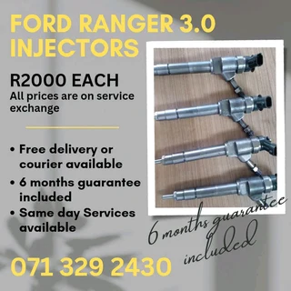 Ford Ranger 3.0 Diesel Injectors For Sale With Warranty On