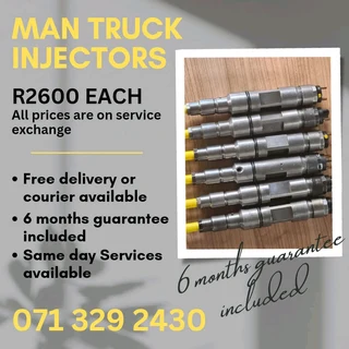 Man Truck Diesel Injectors For Sale With Warranty On