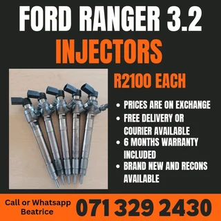 Ford Ranger 3.2 Diesel Injectors For Sale With Warranty On