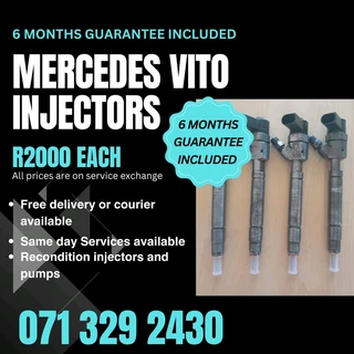 Mercedes Benz Vito Diesel Injectors For Sale With Warranty