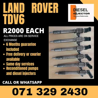 Land Rover Discovery Tdv6 Diesel Injectors For Sale With Warranty