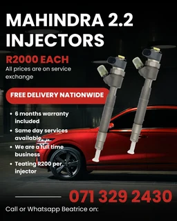 Mahindra 2.2 Injectors For Sale With Warranty On