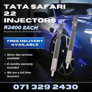 Tata Safari 2.2 Injectors For Sale With Warranty