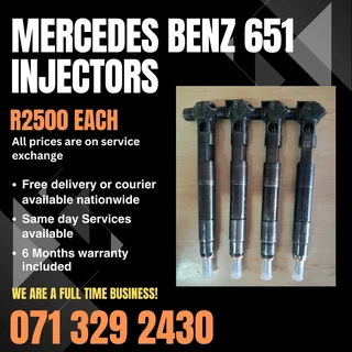 Mercedes Benz 651 Diesel Injectors For Sale With Warranty