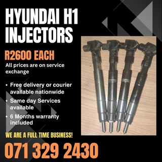 Hyundai H1 Injectors For Sale With Warranty On