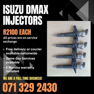 Isuzu Dmax Injectors For Sale With Warranty
