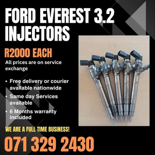 Ford Everest 3.2 Injectors For Sale With Warranty