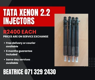Tata Xenon 2.2 Injectors For Sale With Warranty