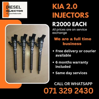 Kia 2.0 Injectors For Sale With Warranty