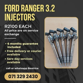 Ford Ranger 3.2 Injectors For Sale With Warranty