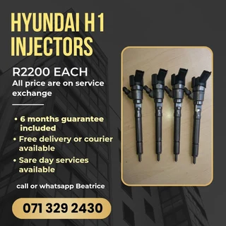 Hyundai H1 Injectors For Sale With Warranty