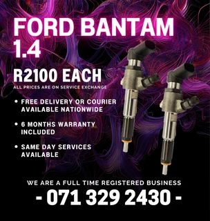 Ford Bantam 1.4 Diesel Injectors For Sale With Warranty