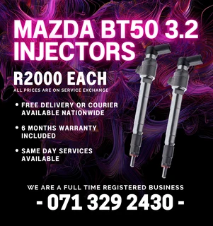 Mazda Bt50 2.2 Diesel Injectors For Sale With Warranty