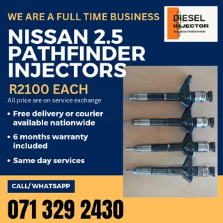 Nissan Pathfinder 2.5 Diesel Injectors For Sale With Warranty