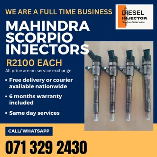 Mahindra Scorpio Diesel Injectors For Sale With Warranty