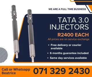 Tata 3.0 Diesel Injectors For Sale With Warranty
