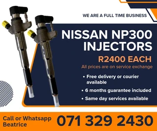 Nissan Np300 Injectors For Sale With Warranty