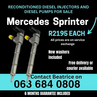 Mercedes Benz Sprinter Diesel Injectors For Sale With
