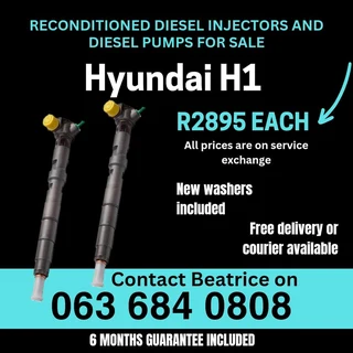Hyundai H1 Diesel Injectors For Sale With Warranty