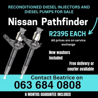 Nissan Pathfinder Diesel Injectors For Sale With Warranty