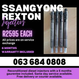 Ssangyong Rexton Diesel Injectors For Sale With Warranty