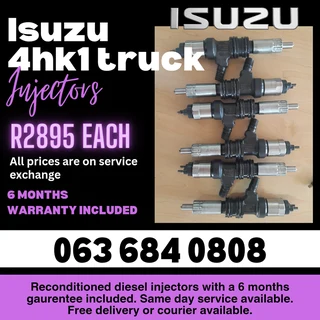 Isuzu 4hk1 Truck Diesel Injectors For Sale With Warranty