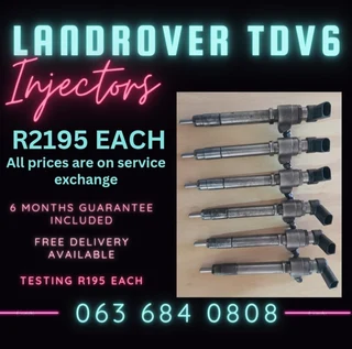 Landrover Discovery Tdv6 Diesel Injectors For Sale With Warranty