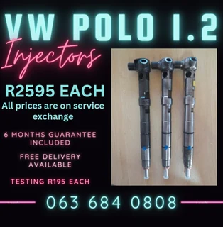 Vw Polo Blue Motion 1.2 Diesel Injectors For Sale With Warranty
