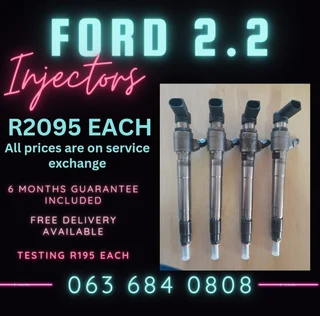 Ford Ranger 2.2 Diesel Injectors For Sale With Warranty